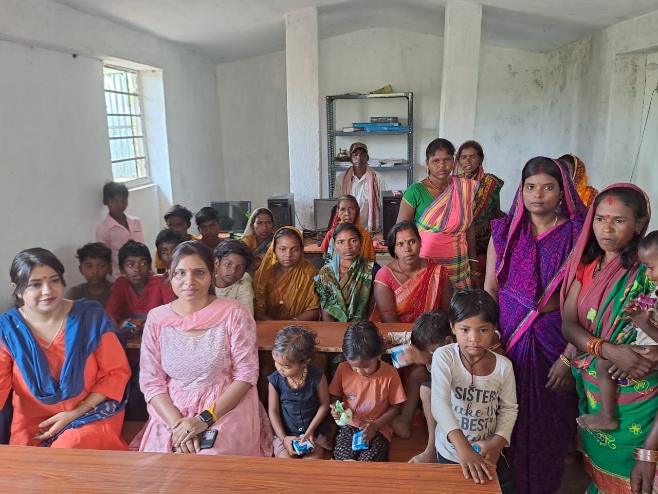 The Outreach program at Chinpur (topchanchi)