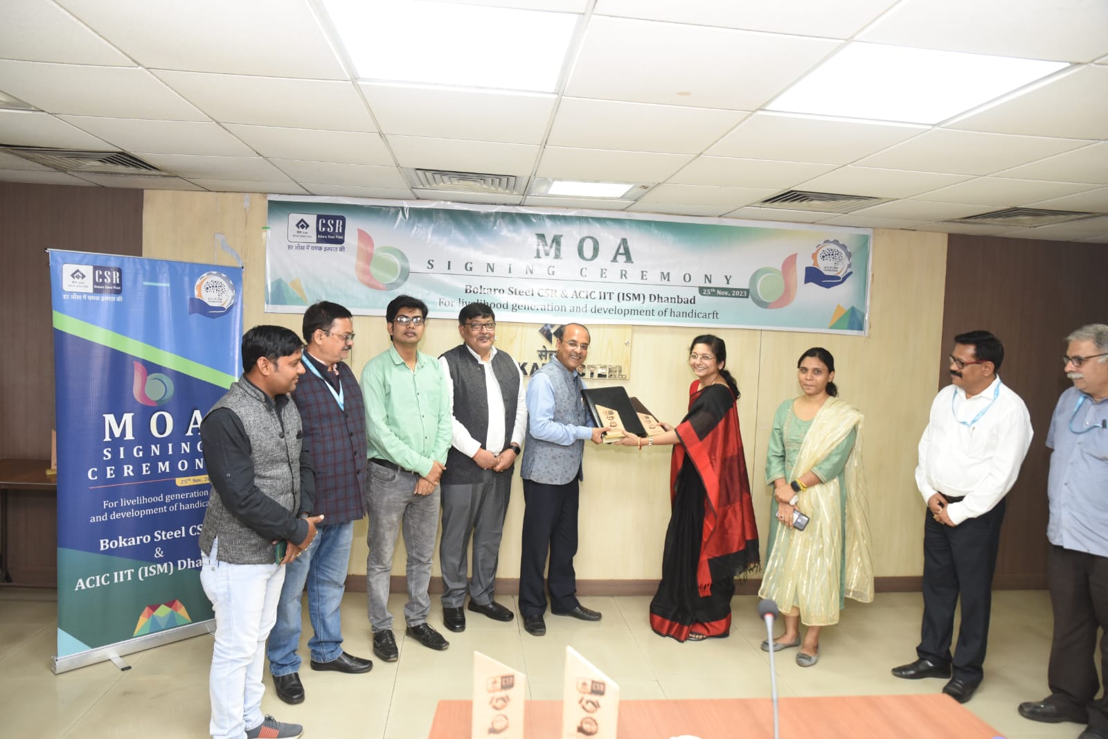Signs MoA With SAIL Bokaro