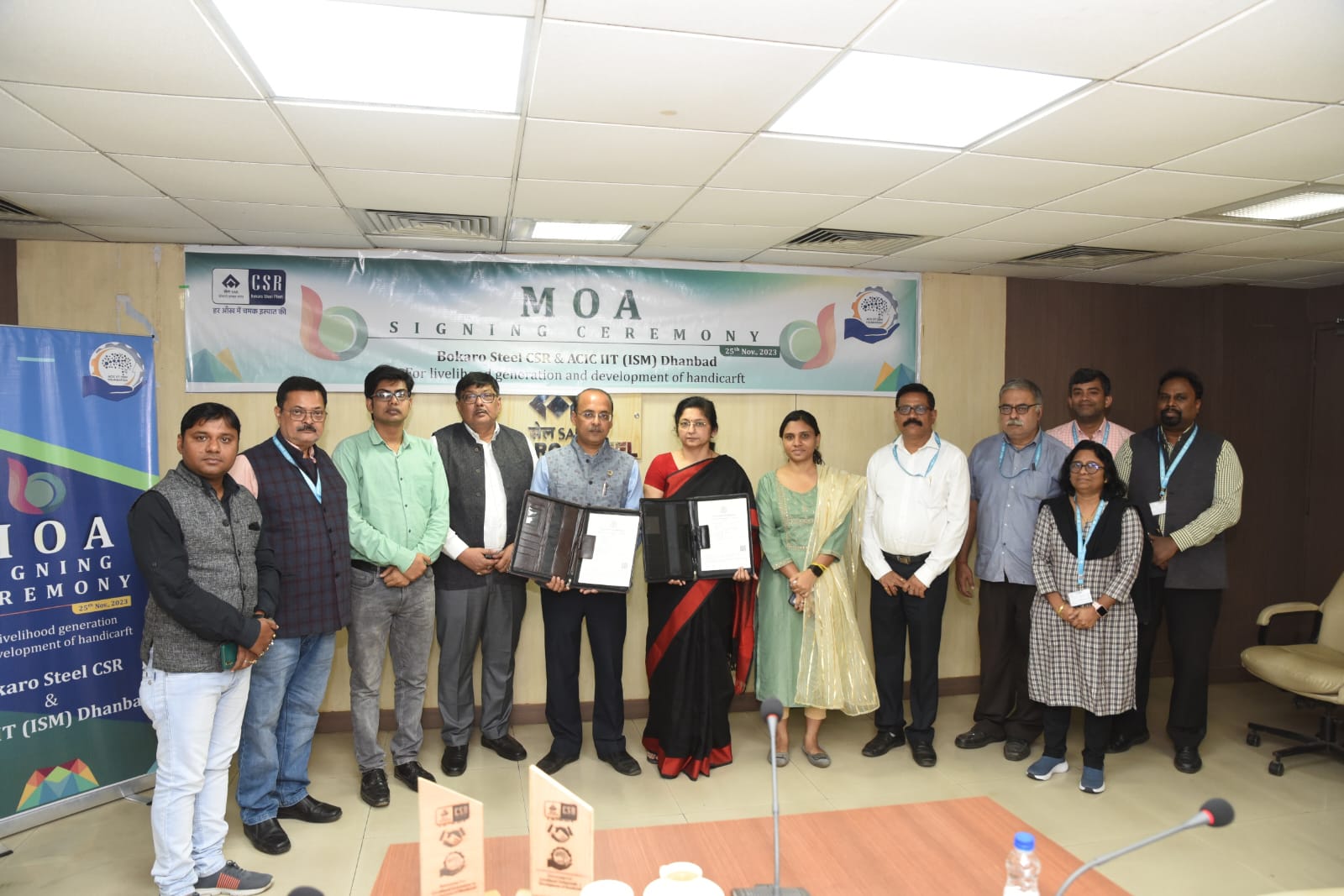 Signs MoA With SAIL Bokaro