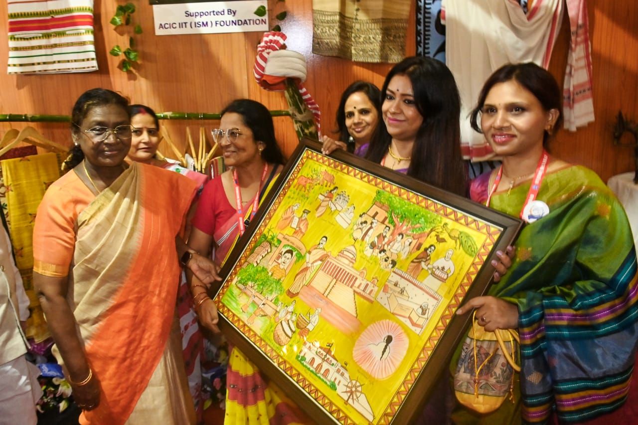 Presence of the Hon’ble President of India, Smt. Droupadi Murmu!!!!