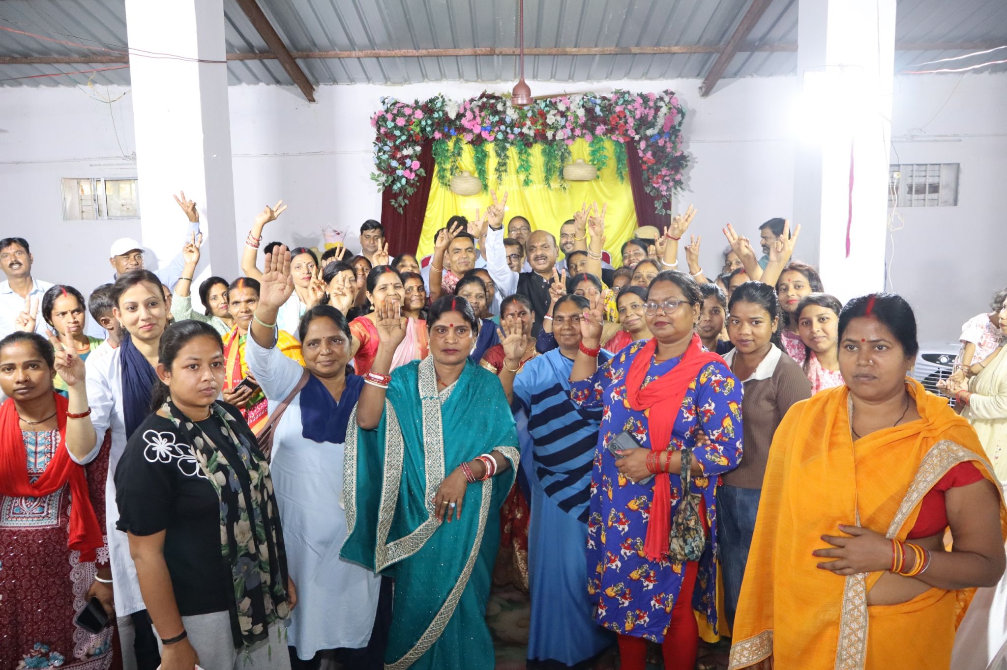 Inauguration Ceremony of the Skill Development Project on Bamboo Handicrafts at Bhuli, Dhanbad