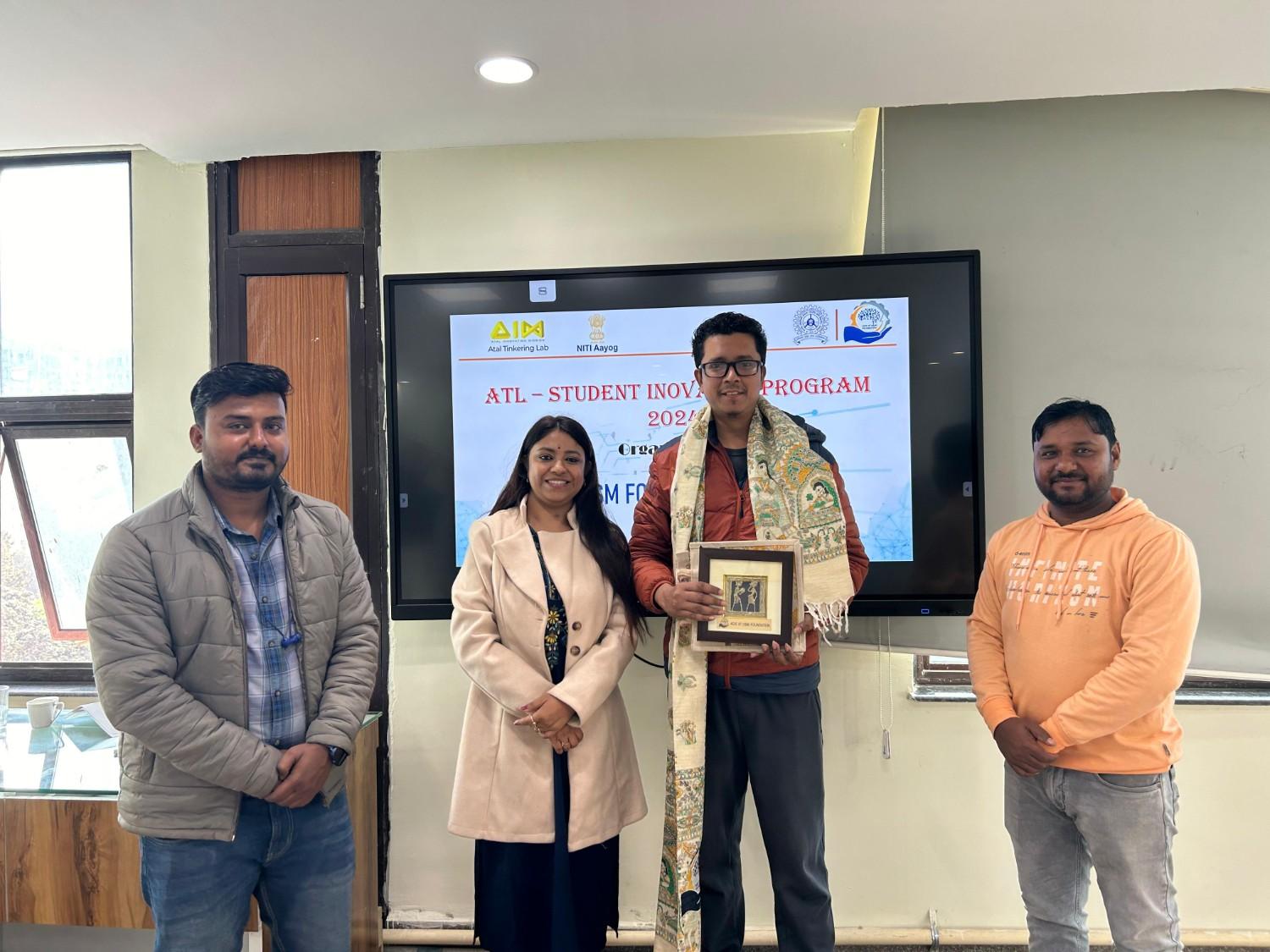 The ATL Student Innovator Program at ACIC IIT (ISM) FOUNDATION, DHANBAD: A Triumph of Young Talent! 🎉