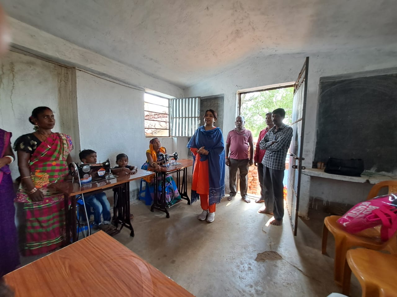 The Outreach program at Chinpur (topchanchi)
