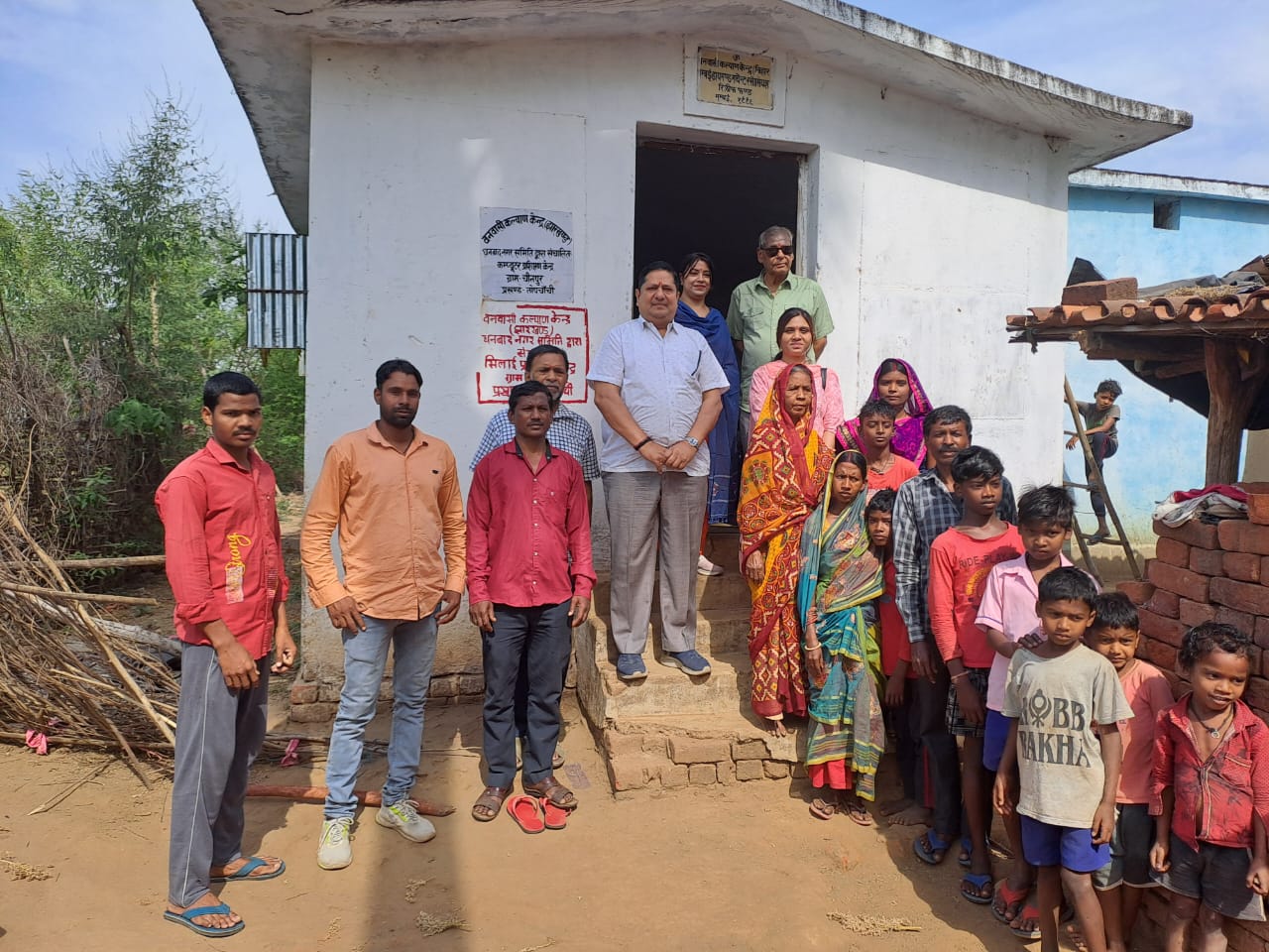 The Outreach program at Chinpur (topchanchi)