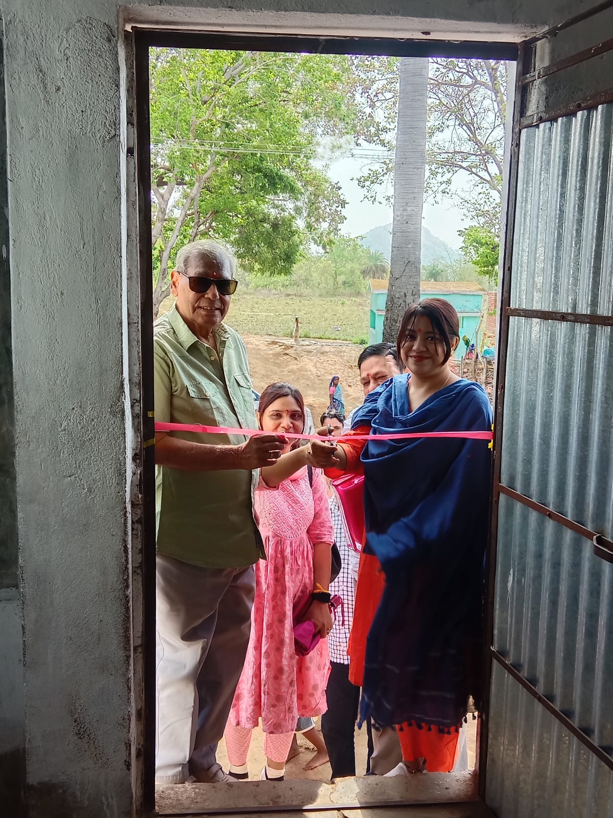 The Outreach program at Chinpur (topchanchi)